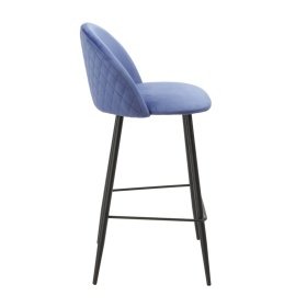 Taburete GDAMA   white  blue - Taburetes tapizados