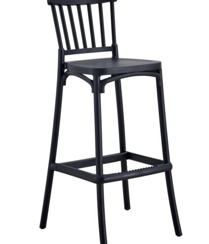 Taburete LOSMI  anti UV  antracita - TABURETES