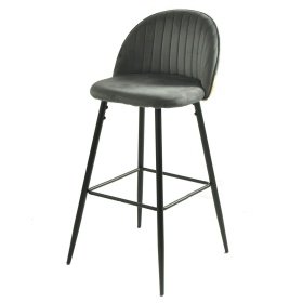 Taburete PALM GRE  white  grey - Taburetes tapizados