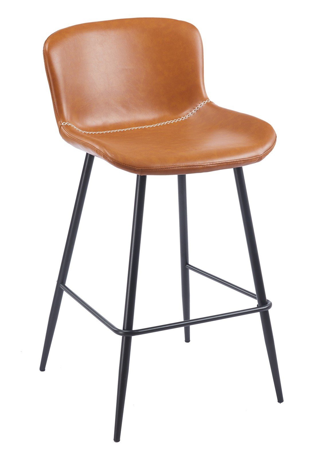 Taburete MPERSA simill vintage brown - TABURETES