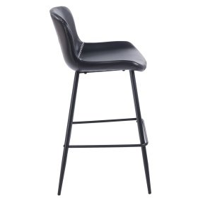 Taburete MPERSA  simill vintage black - TABURETES