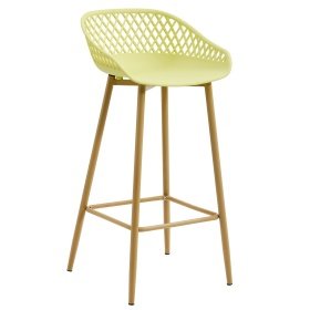 Taburete USSSTRA   yellow pastel - Taburetes de metal y plástico