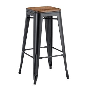 Taburete DORMA EK ODWO  black - Taburetes de metal