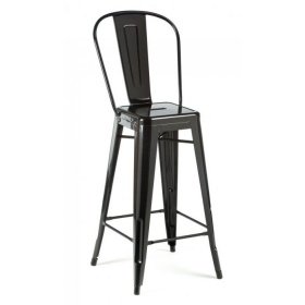 Taburete DORMA HI  black - Chollos