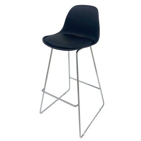 Taburete WOT FINN    black - Taburetes tapizados