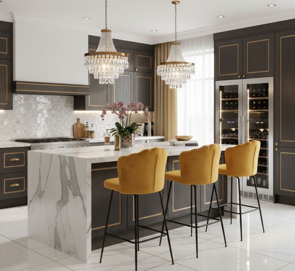 taburetes de cocina con respaldo