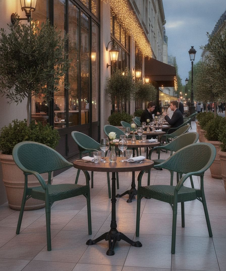Sillón SONIL apilable - Sillas de exterior