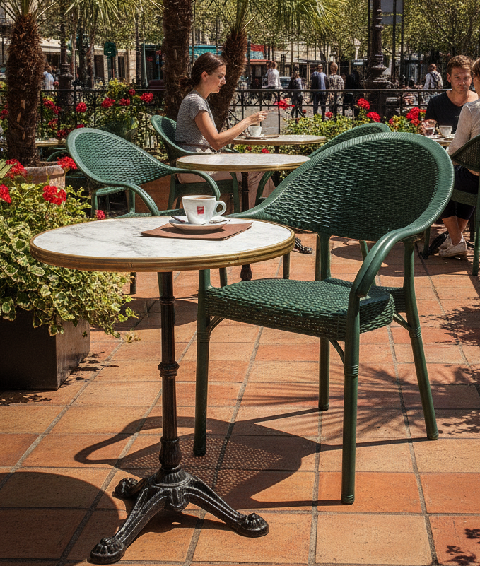 Sillón SONIL apilable - Sillas de exterior