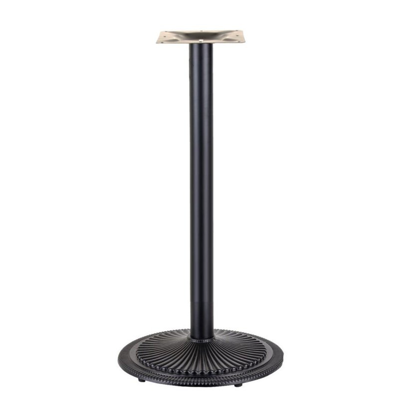 mesa AVELON FED alta black - Bases de mesa