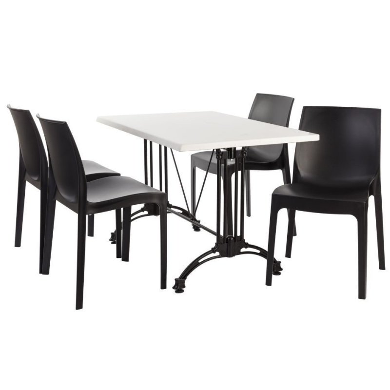 mesa FFELIE FED black - Bases de mesa