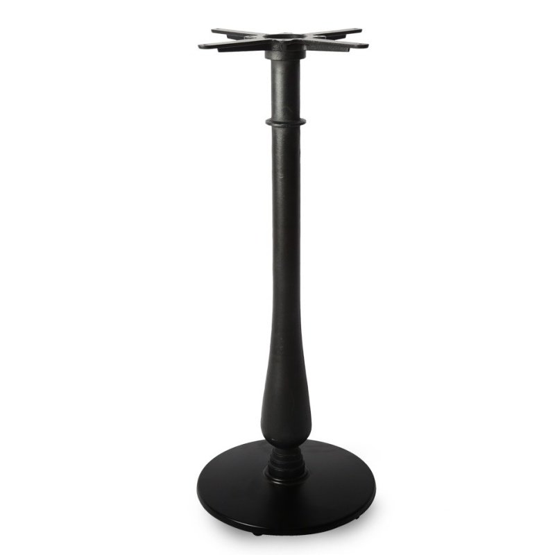 mesa GIA alta black - Bases de mesa