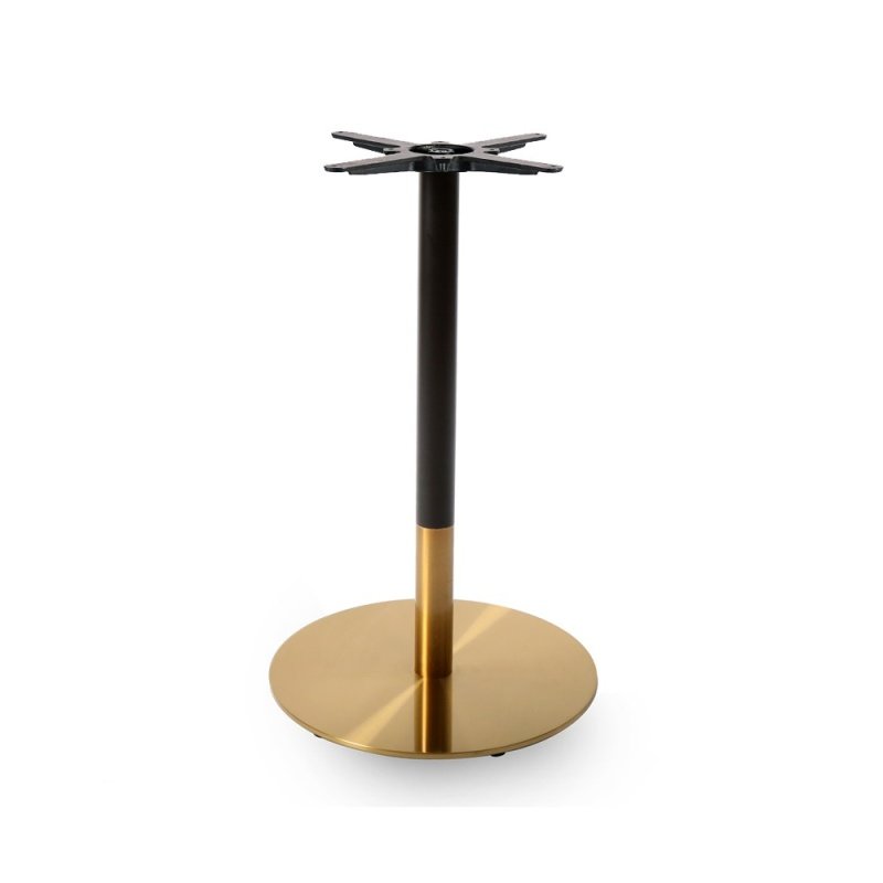 mesa TINA FED dorada black - Bases de mesa