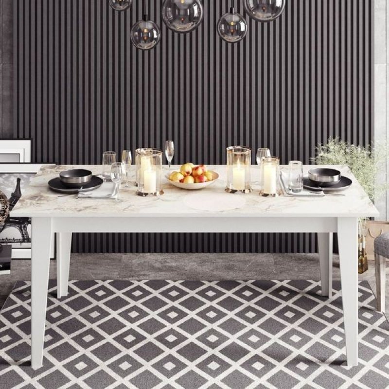 Mesa  comedor FALCO   white - MESAS