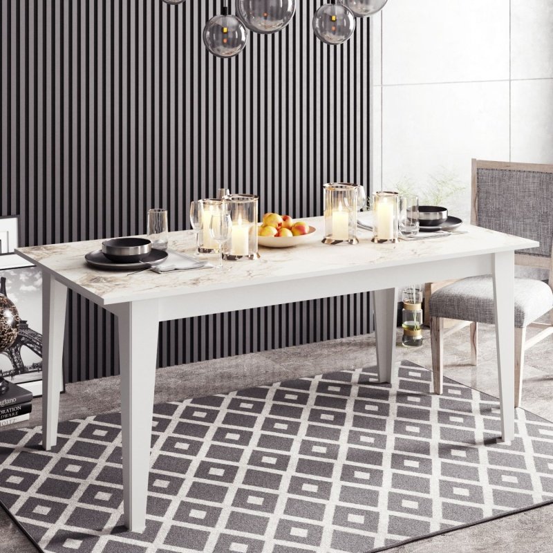 Mesa  comedor FALCO   white - MESAS