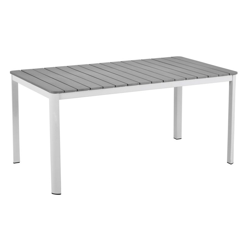 Mesa LDIBARIGA  white tablero  grey 190 - MESAS
