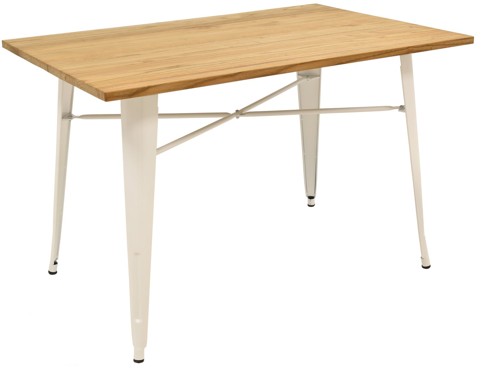 mesa-tol-acero-blanca-madera-120x80-cms.jpg Mesa NELA white - MESAS