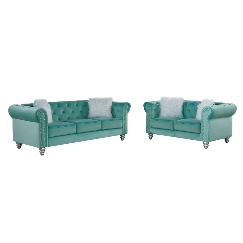 Set Sofas SOFIA DARIAN 3 +2 plazas white agua 58 - CLASICOS DEL DISEÑO