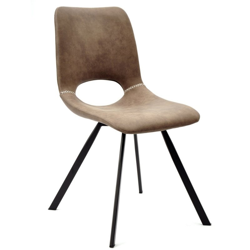 Silla LAURA FED  simill brown oscuro - SILLAS
