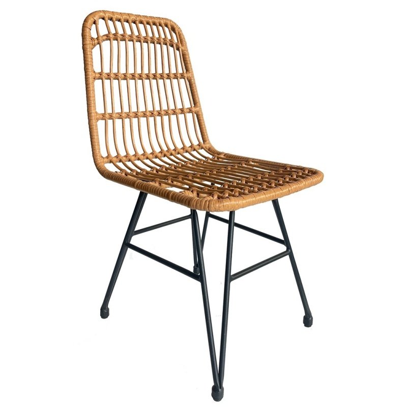 Silla HADEN   beige - Sillas de ratán y cuerda