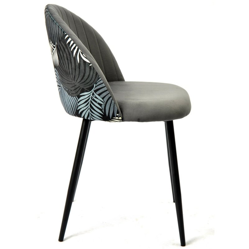 Silla LOLA   white  grey - SILLAS