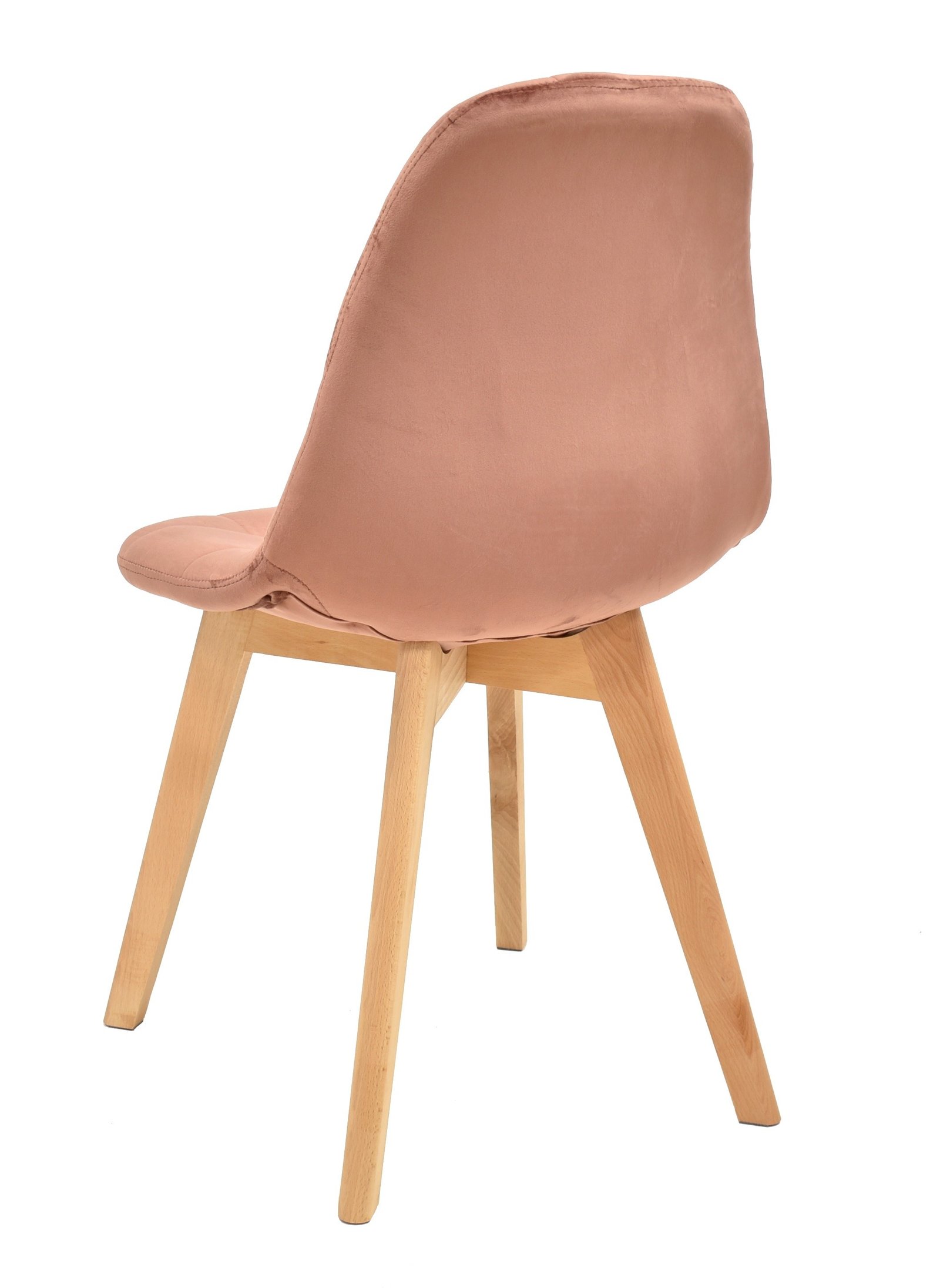 silla-lorena-madera-tapizada-velvet-rosa-coral-2.jpg Silla CORA white pink coral - SILLAS