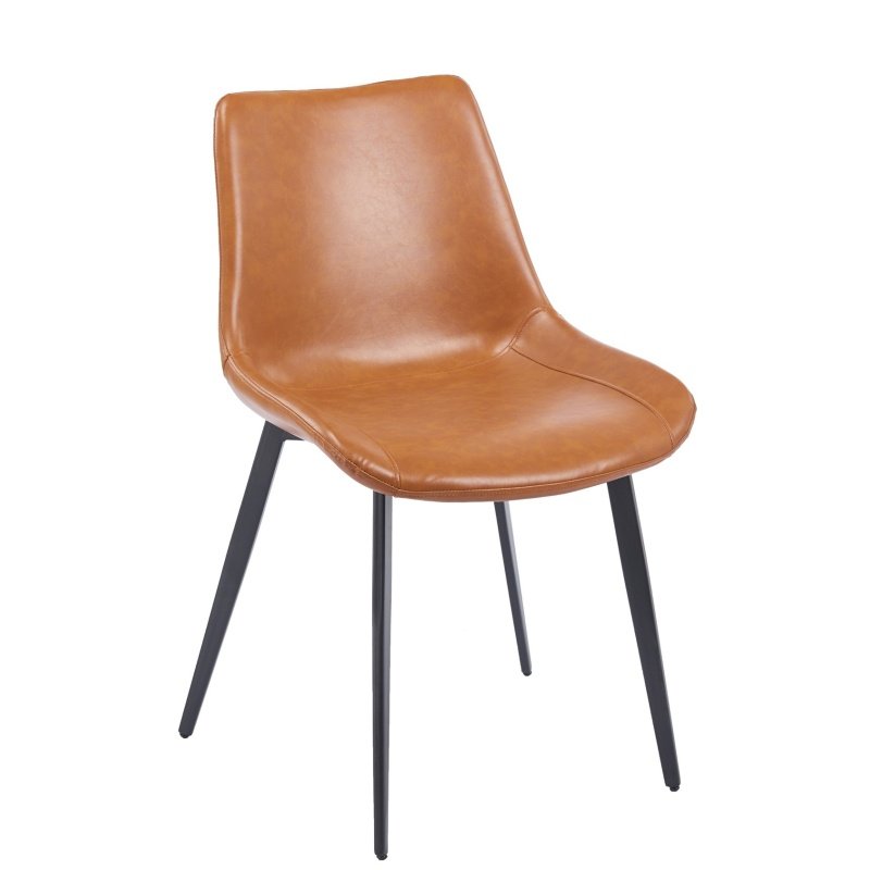 Silla GALDRIMA  simill vintage brown - SILLAS