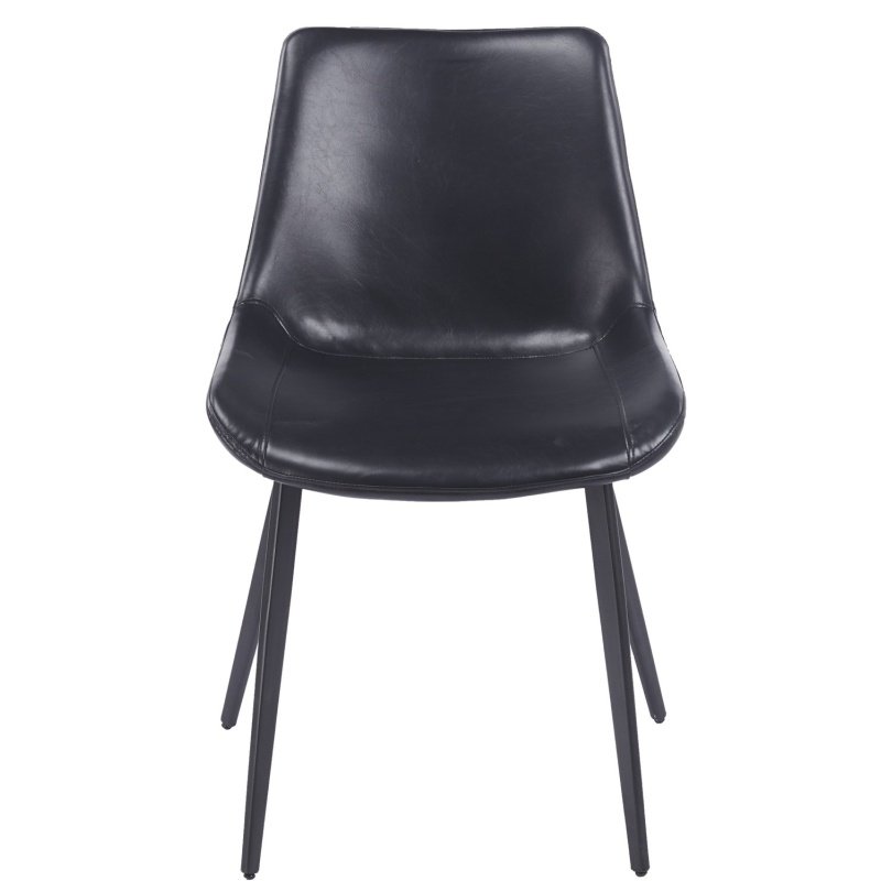 Silla GALDRIMA  simill vintage black - SILLAS