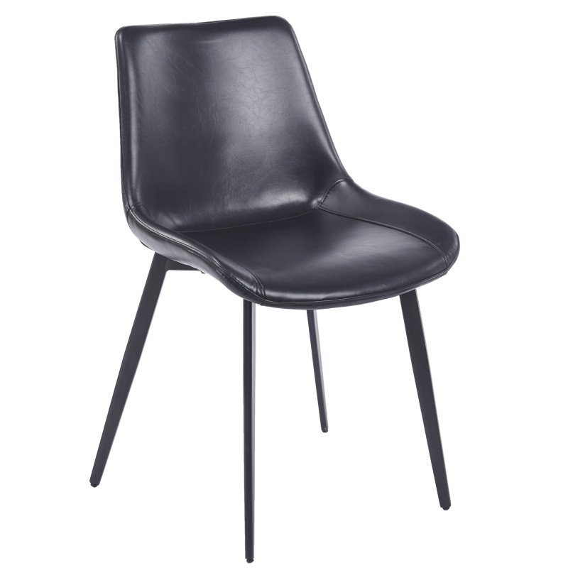 Silla GALDRIMA  simill vintage black - SILLAS