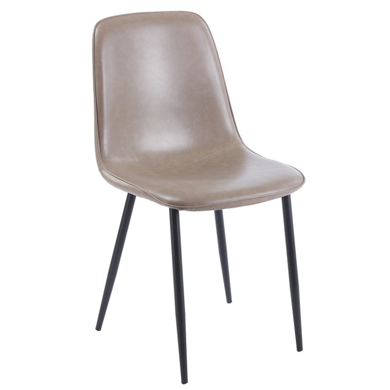 Silla ELFIÑAPE  simill vintage grey - SILLAS