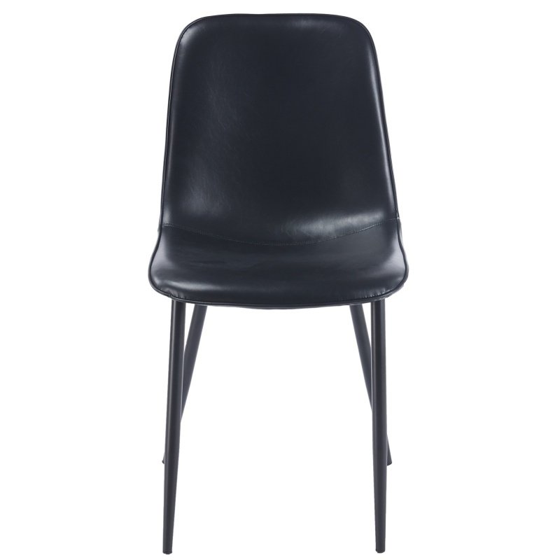 Silla ELFIÑAPE  simill vintage black - SILLAS