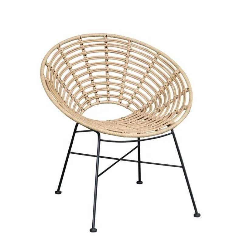 Sillon ZENON   beige - Sillas de ratán y cuerda