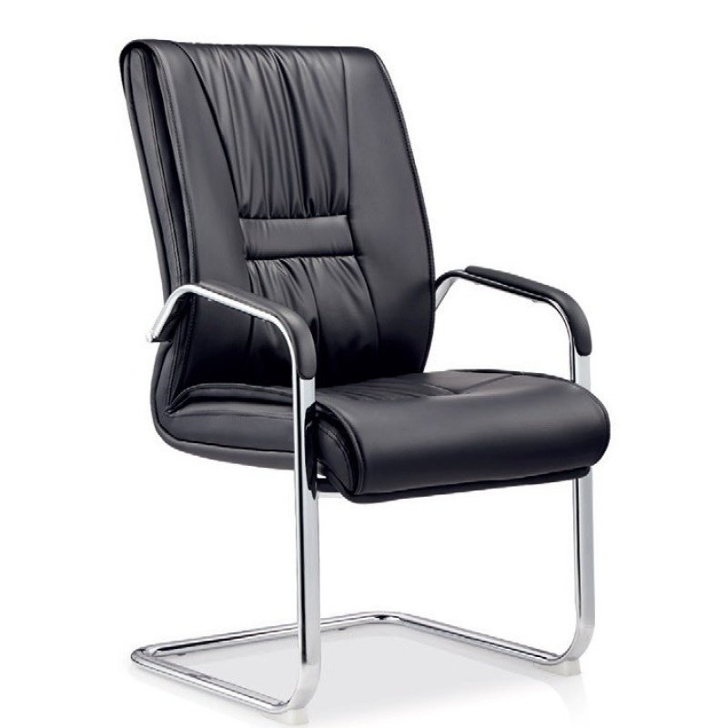Sillon  oficina RIVEN fijo    simill black - OFICINA