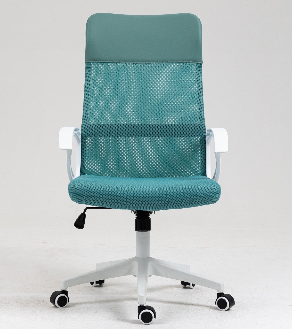 sillon-de-oficina-verton-blanco-malla-y-asiento-verde-1.jpg Sillon oficina NEXO white - OFICINA