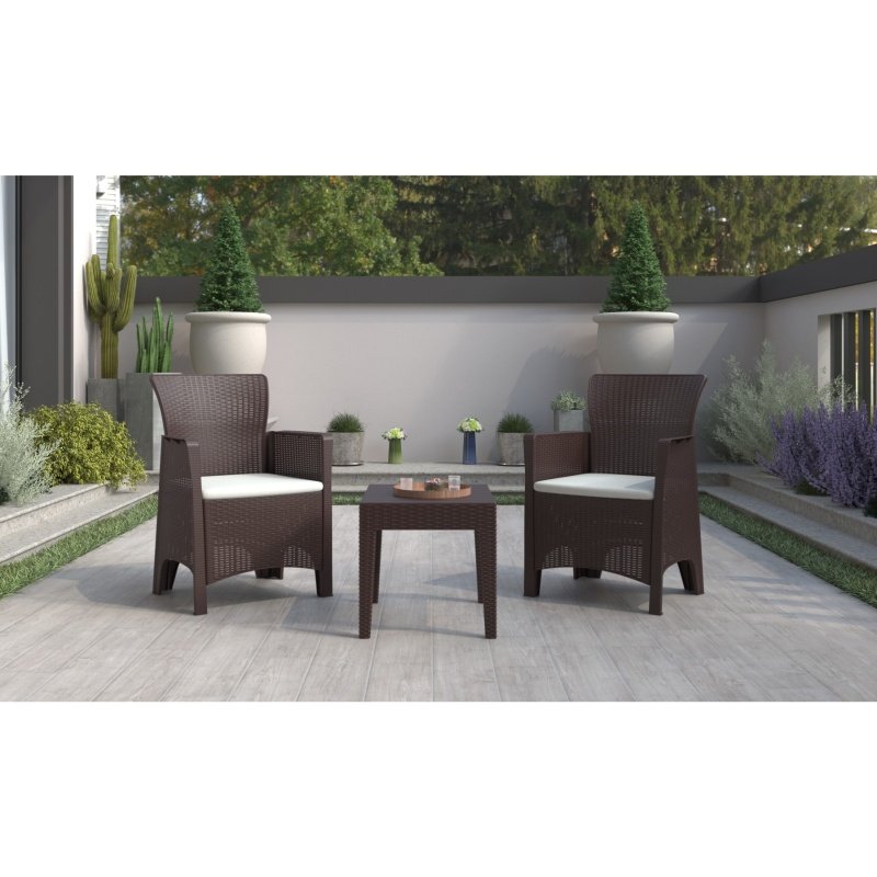 Sillon SAIRA  brown chocolate - SILLAS