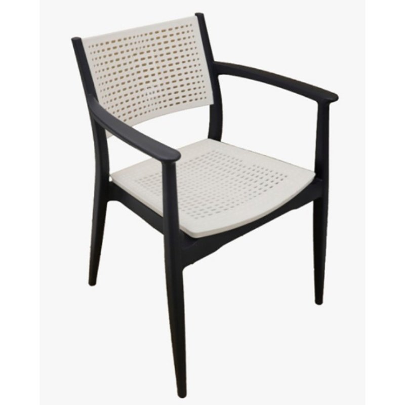 Sillon ISLA   antracita white - SILLAS