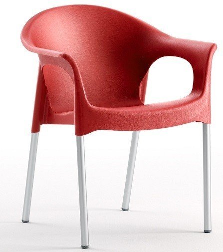 sillon-nilo-aluminio-apilable-polipropileno-rojo.jpg Sillon NARA RED - SILLAS