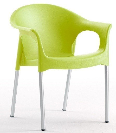 sillon-nilo-aluminio-apilable-polipropileno-verde-lima.jpg Sillon NARA lima - SILLAS