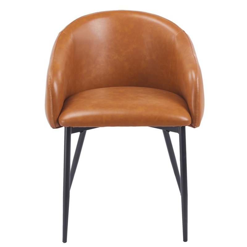 Sillón YOLAPE  simill vintage brown - SILLAS