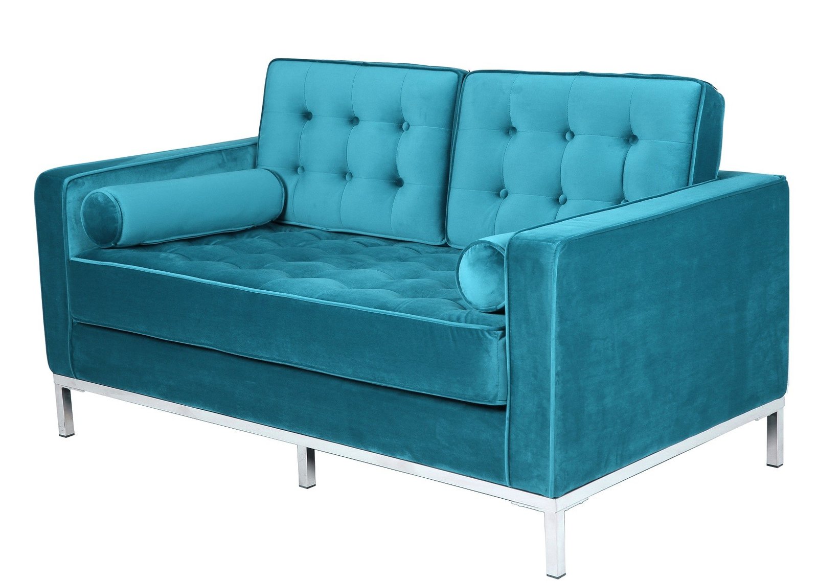 sofa-arles-2-plazas-tejido-velvet-turquesa.jpg Sofa HERNAN 2 plazas white turquesa - Sofá de 2 plazas