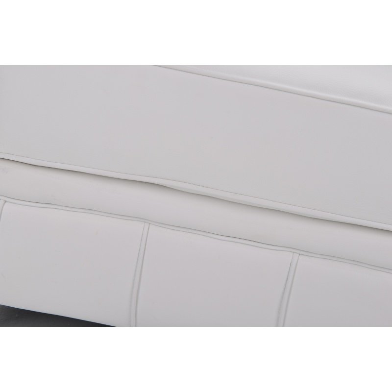 Sofa SOFIA 2 plazas simill white - Sofá de 2 plazas