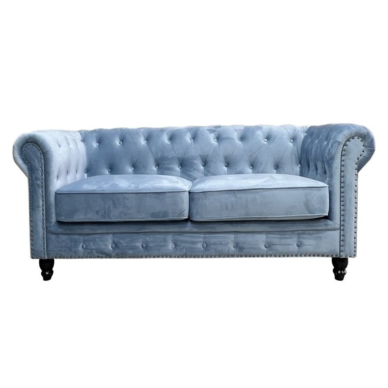 Sofa SOFIA SONIA 2 plazas  white  duskblue - Sofá de 2 plazas