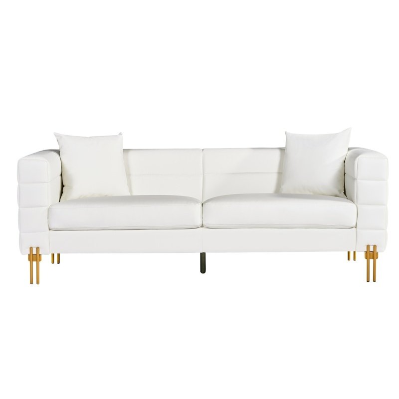 Sofá OSRILA 3 plazas  simill white - SOFAS