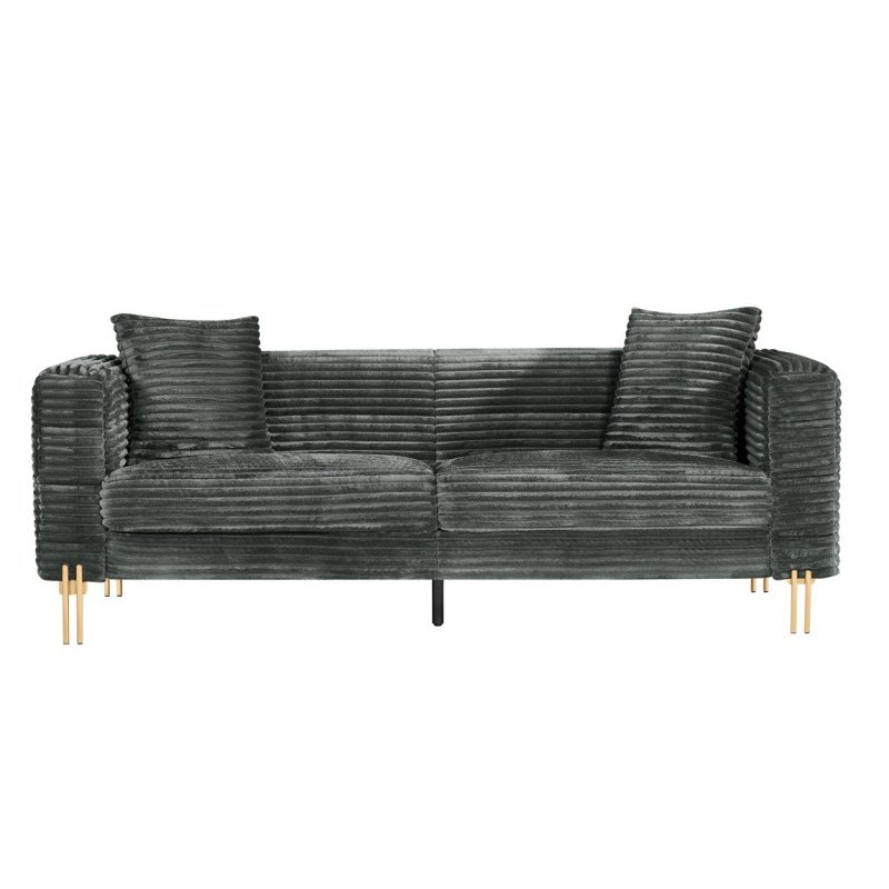 Sofá OSRILA 3 plazas  cordurogrey - SOFAS