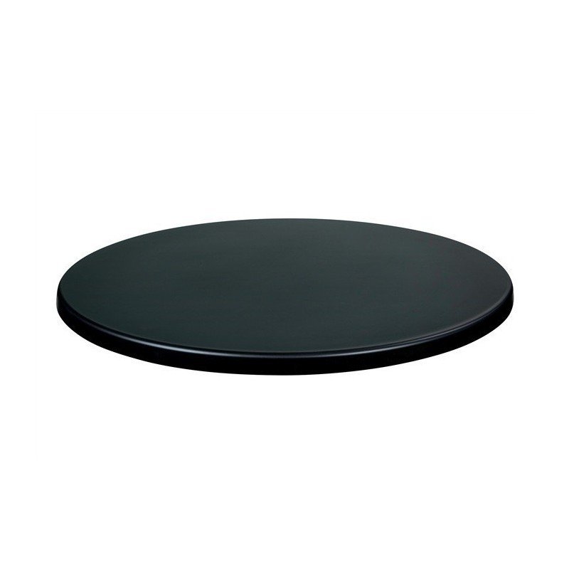 tablero-de-mesa-werzalit-sm-negro-55-80-cms-de-diametro.jpg Tablero mesa Werzalit-SM LORA 55 - Tableros de 80 cms de diámetro