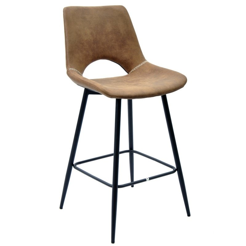 Taburete LAURA FED  simill brown oscuro - TABURETES