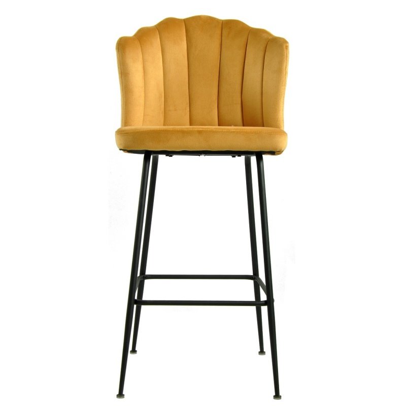 Taburete EMERSON white yellow - TABURETES