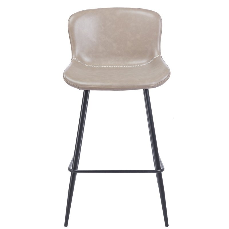 Taburete MPERSA simill vintage grey - TABURETES
