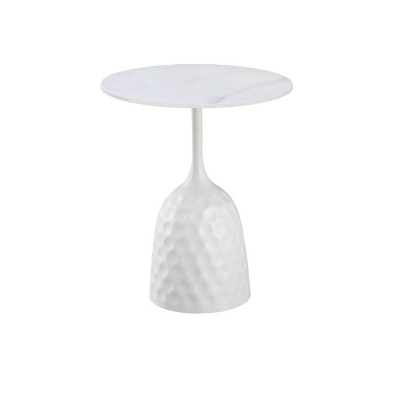 Mesa Cafelise D50 White aux. - Mesas auxiliares y de centro
