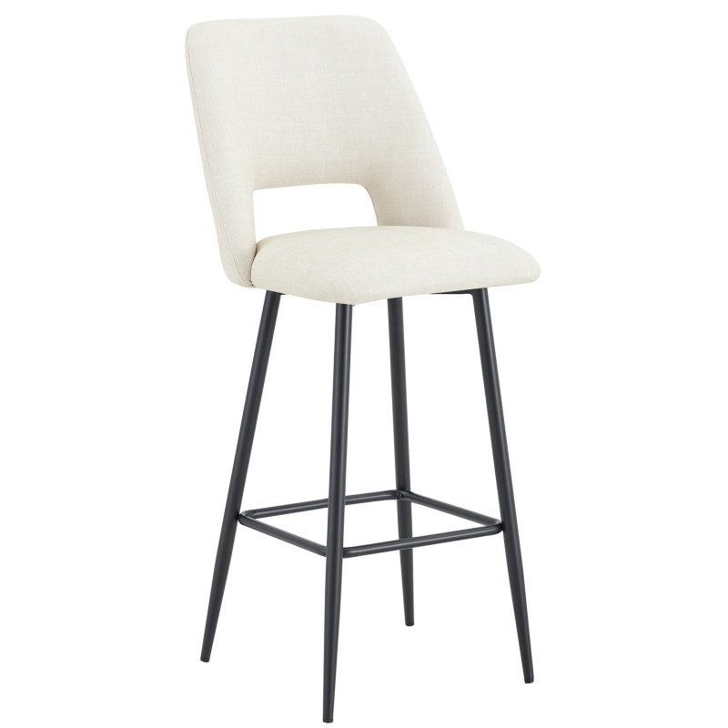 Taburete Textelia Beige símil - TABURETES